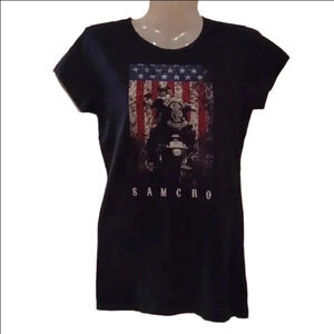 - Women's Black Sons of Anarchy  size Medium  t-shirts